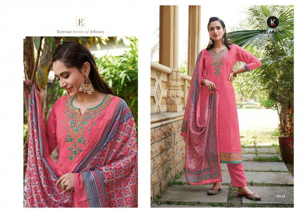 Kalarang Rutvi Designer Cotton  Embroidery Salwar 